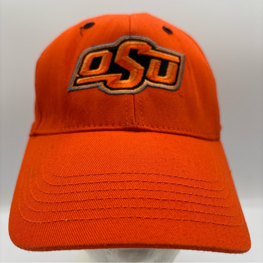 Captivating Headgear Oklahoma State Cowboys OSU Orange Adjustable Vintage‎ Hat